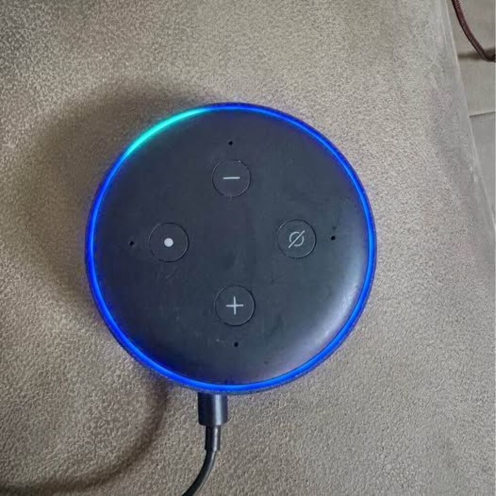 Amazon Echo Dot 3rd Gen Smart Speaker with Alexa – Black – Tested & Working